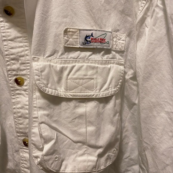 Worldwide sports nice fishing shirt men’s large - Picture 2 of 5